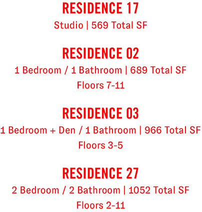 Residences